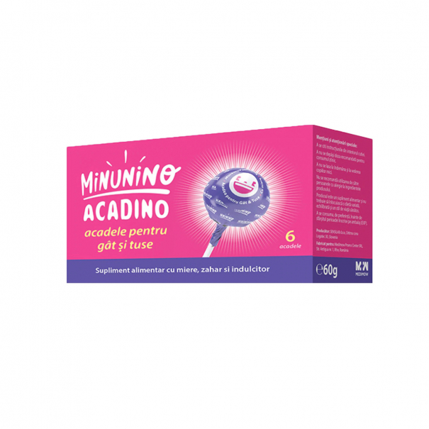 Acadele Acadino Minunino, 6 bucati, Medimow