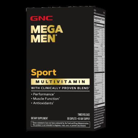 Mega Men Sport (201512), 90 tablete, GNC 648193