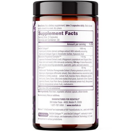 Ultra Collagen Enhance, 90 capsule, ResVitale 697191