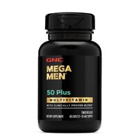 Multivitamine pentru barbati Mega Men 50 Plus (201612), 60 tablete, GNC