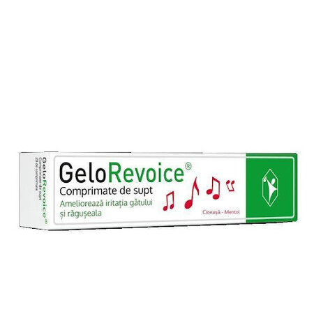 GeloRevoice cirese si mentol, 20 comprimate, Phol Boskamp 605453