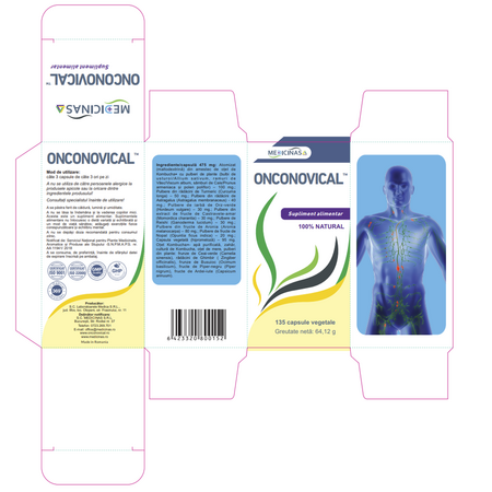 Onconovical, 135 capsule, Medicinas 713942