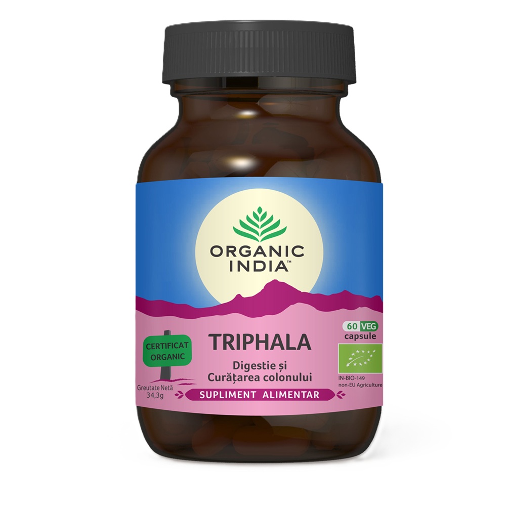 Triphala Bio, 60 capsule, Organic India