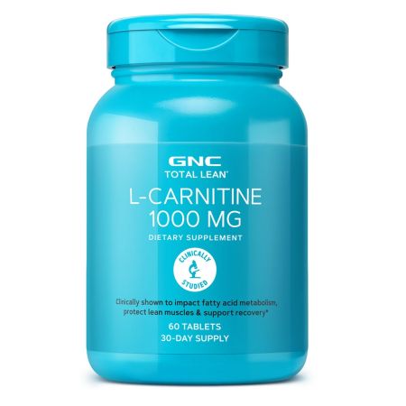 L-Carnitina Total Lean (265430), 1000 mg, 60 tablete, GNC
