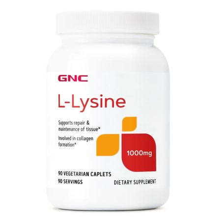 L-Lysine 1000 mg, 90 tablete, GNC