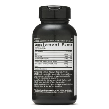 Men`s Saw Palmetto Formula (361522), 120 tablete, GNC 648030