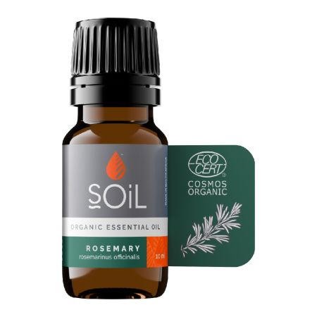 Ulei Esential Rozmarin Pur 100% Organic, 10 ml, SOiL