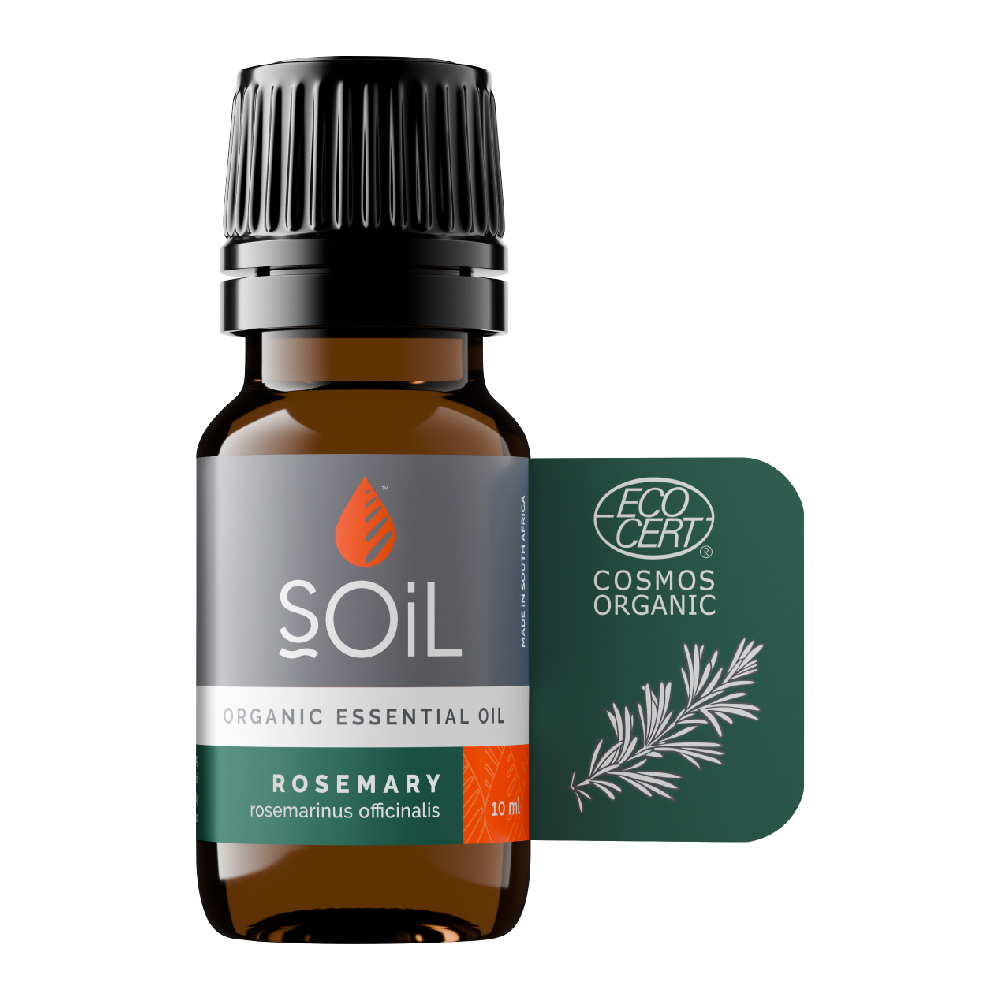 Ulei Esential Rozmarin Pur 100% Organic, 10 ml, SOiL