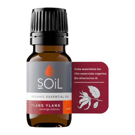 Ulei Esential Ylang Ylang Pur 100% Organic, 10 ml, SOiL