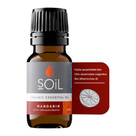 Ulei Esential Mandarina Pur 100% Organic , 10 ml, SOiL 