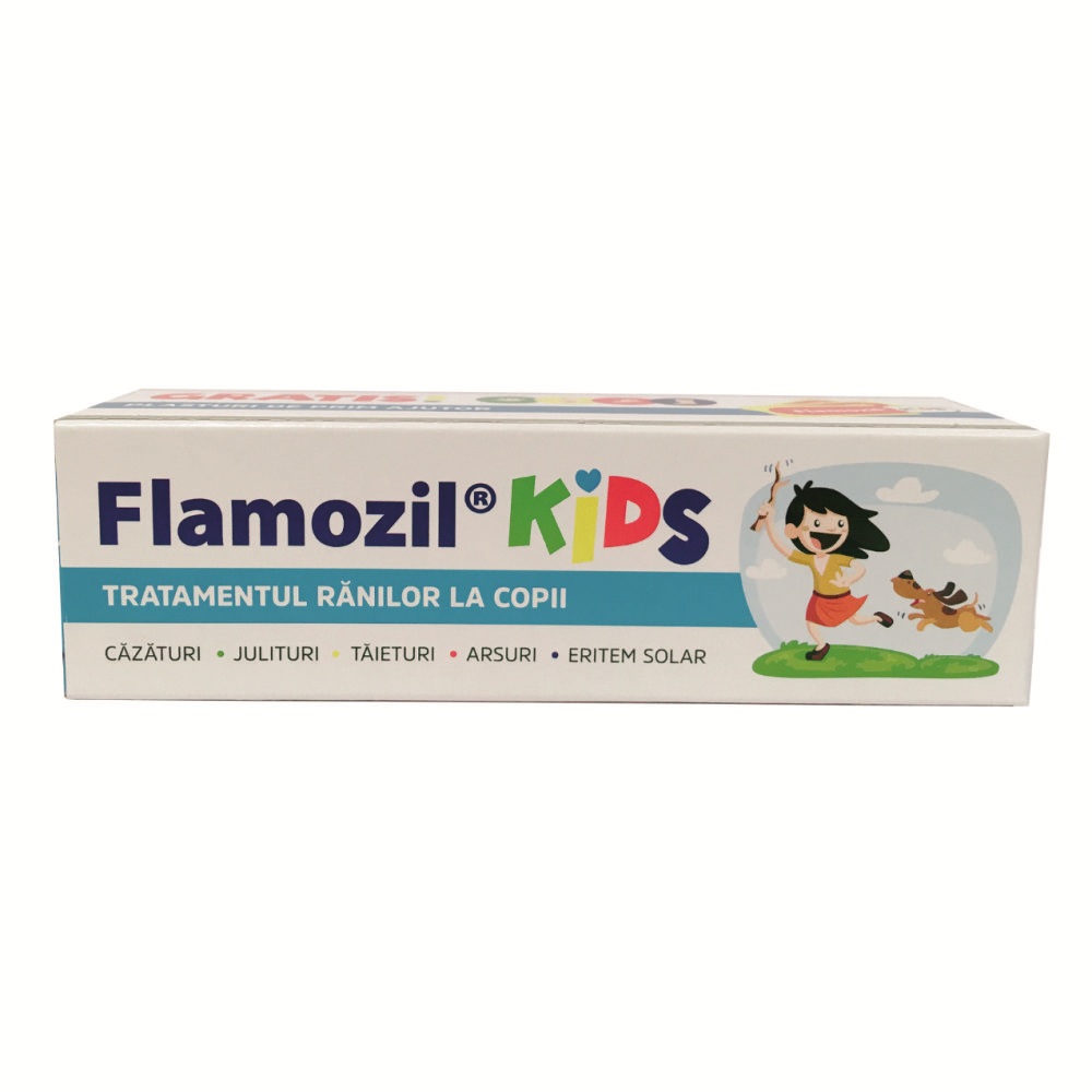 Gel pentru tratarea ranilor Flamozil Kids, 20 g, Lab Oystershell