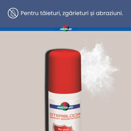 Spray hemostatic Steriblock Master-Aid, 50 ml, Pietrasanta Pharma 659069