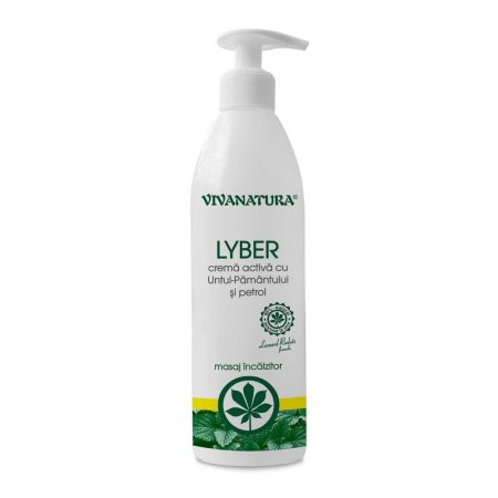 Crema activa cu Untul-Pamantului si petrol Lyber, 500 ml, Vivanatura