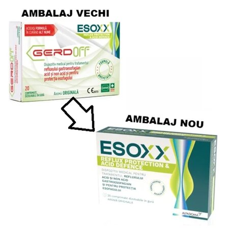 Esoxx, 20 comprimate, Alfasigma 755297