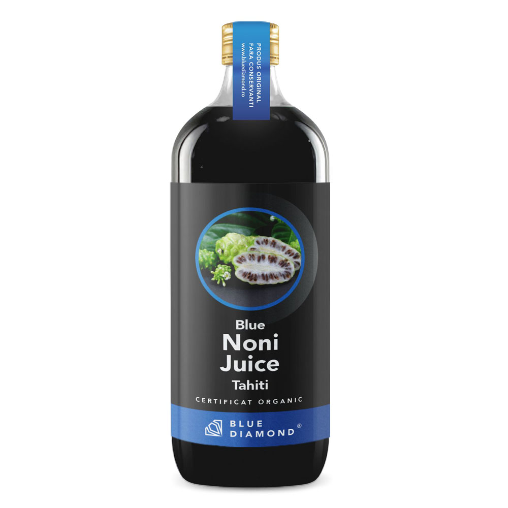 Suc 100% de Noni Tahiti Organic, 1000 ml, Blue Diamond