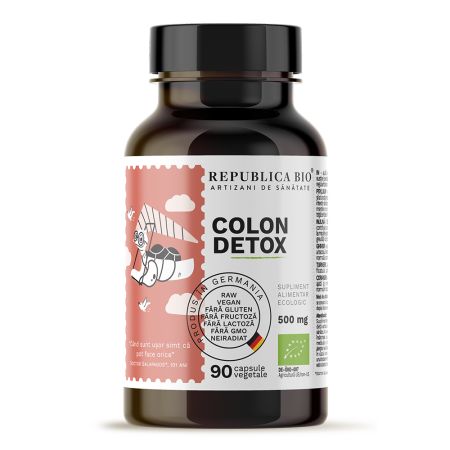 Colon Detox Bio, 90 capsule, Republica Bio