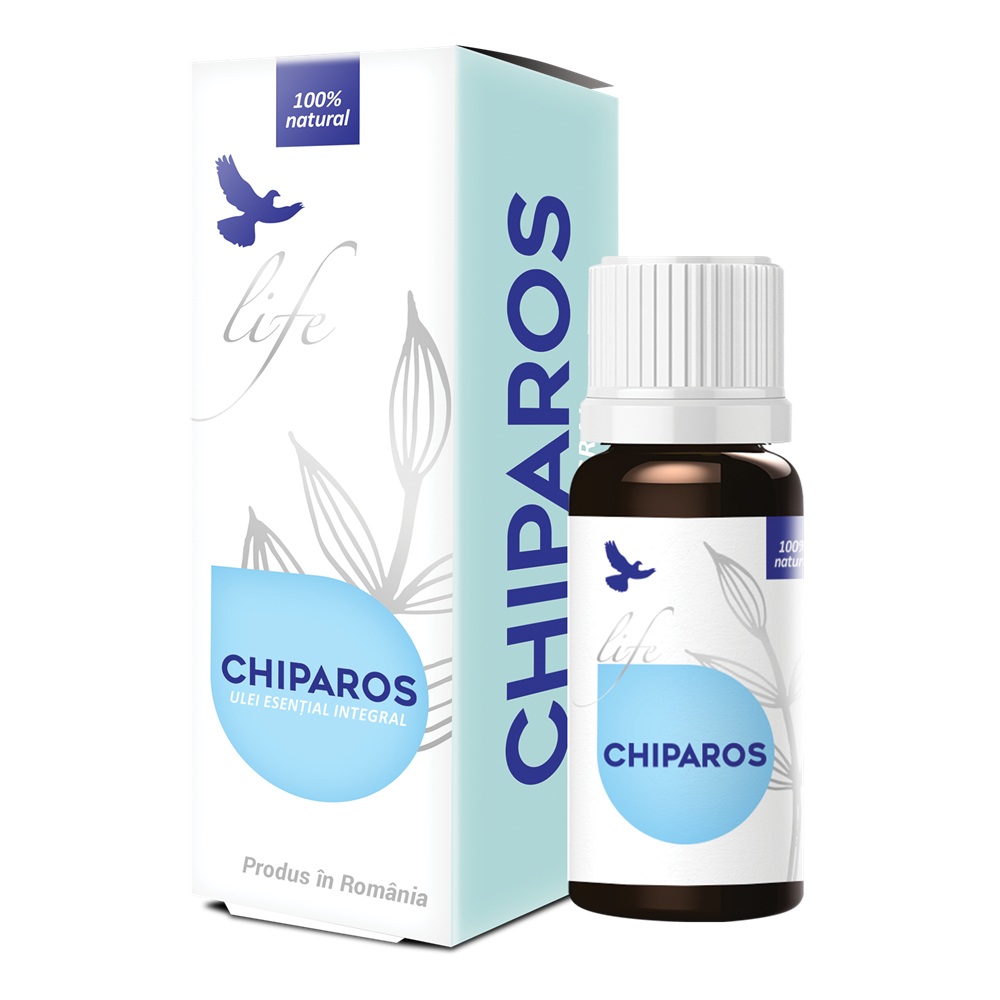 Ulei esential integral de Chiparos Life, 10 ml, Bionovativ