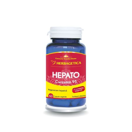 Hepato Curcumin95, 60 capsule, Herbagetica