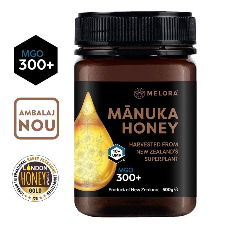 Miere de manuka MGO 300+, 500g, Melora