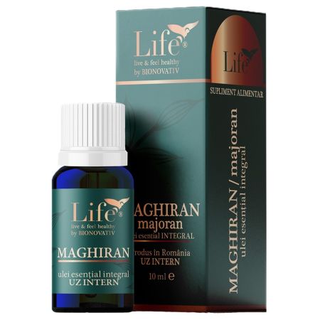 Ulei esential integral de Maghiran, 10 ml, Bionovativ