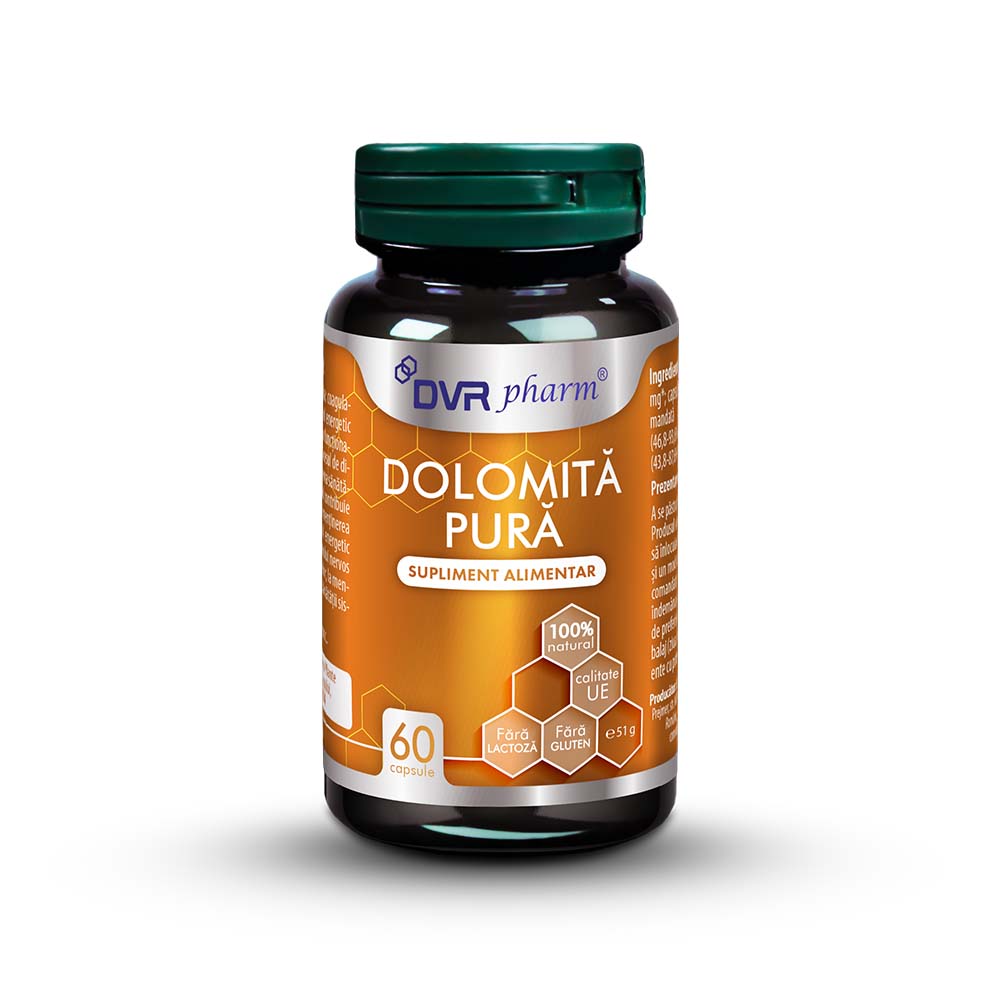 Dolomita pura, 60 capsule, Dvr Pharm