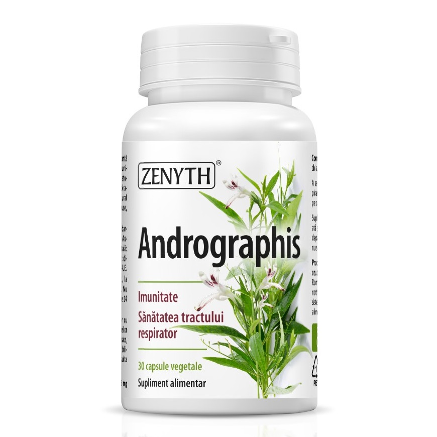 Andrographis, 30 capsule vegetale, Zenyth