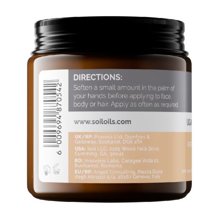 Unt de Shea Pur 100% Organic, 100 ml, SOiL 694456