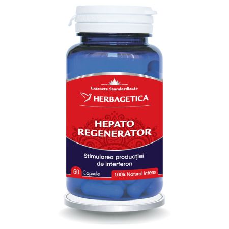 Hepato Regenerator,, 60 capsule, Herbagetica