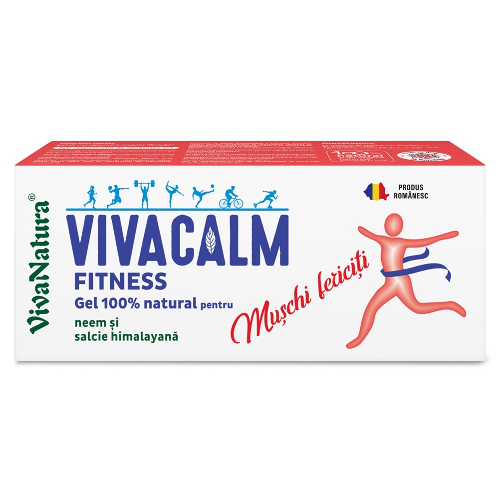 Gel de masaj VivaCalm, 100 ml, Vivanatura