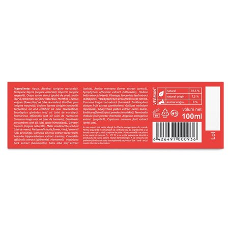 Gel de masaj VivaCalm, 100 ml, Vivanatura 710173