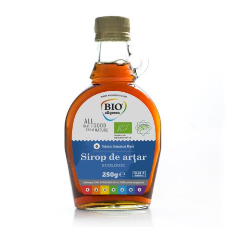 Sirop de artar ecologic, 250 g, Bio All Green