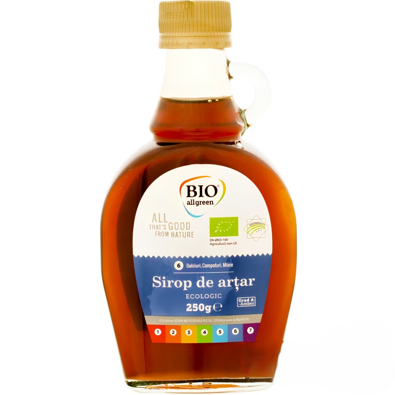 Sirop de artar ecologic, 250 g, Bio All Green