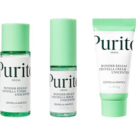 Travel Kit Set Centella Unscented line, Purito