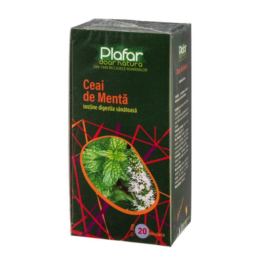 Ceai de Menta, 20 doze, Plafar