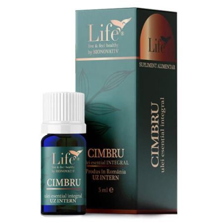 Ulei esential integral de Cimbru, 10 ml, Bionovativ