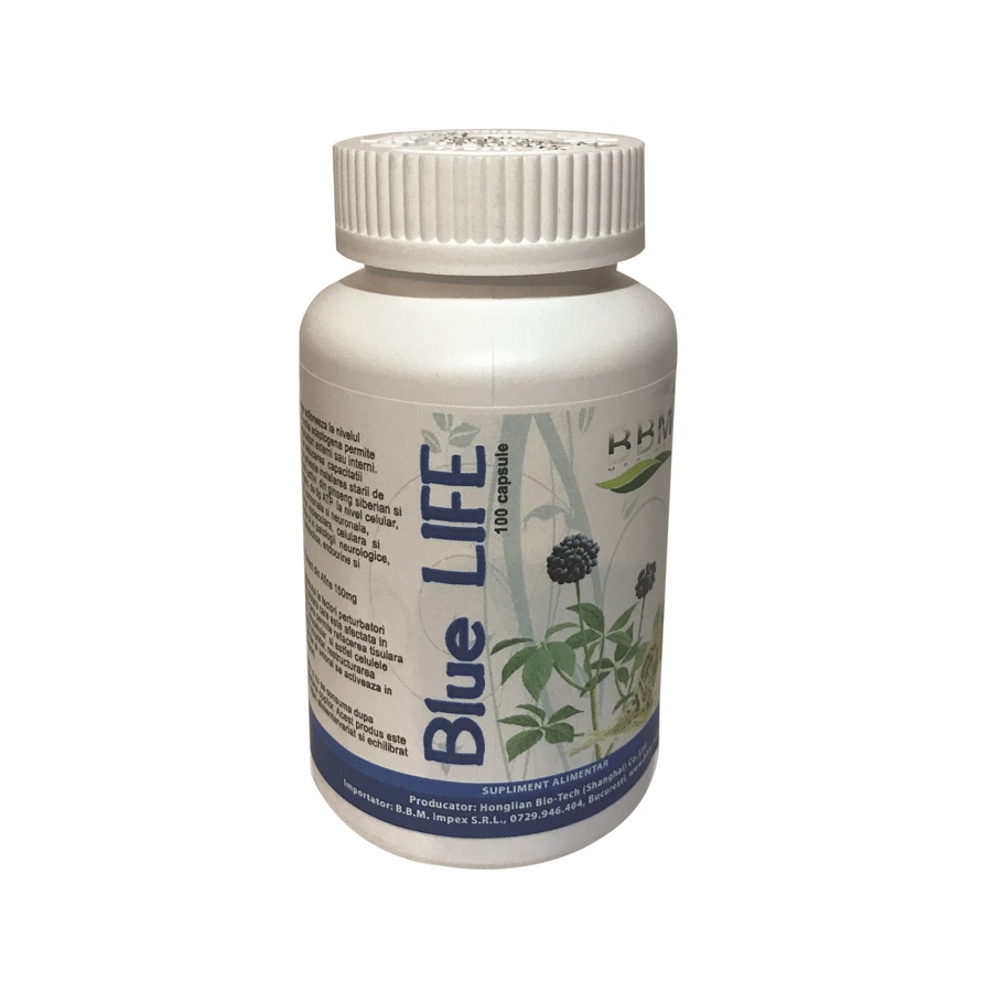 Blue life, 100 de capsule, BBM Medical