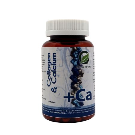 Colagen si calciu, 100 de tablete, BBM Medical