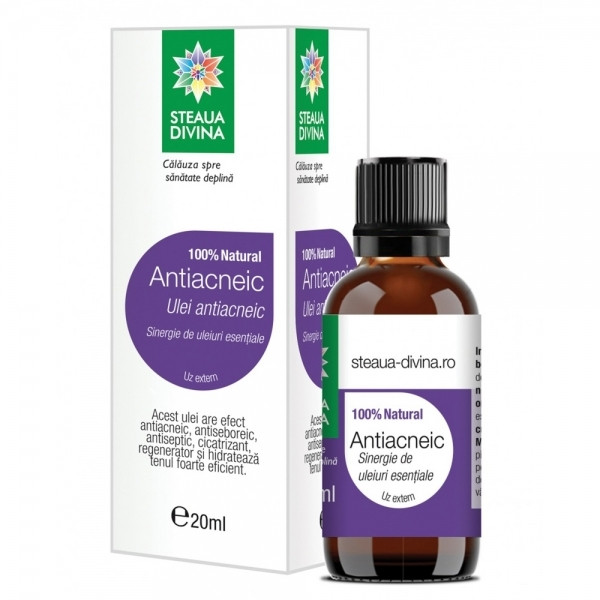 Antiacneic ulei, 20 ml, Steaua Divina