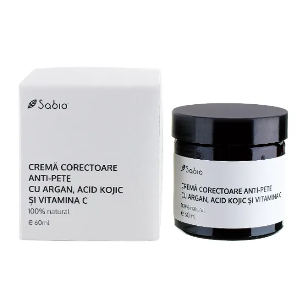 Crema corectoare anti-pete, 60 ml, Sabio