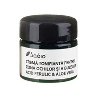 Crema tonifianta pentru ochi si buze, 15 ml, Sabio