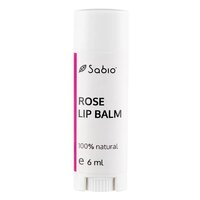 Balsam de buze Rose, 6 ml, Sabio