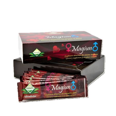 Magiun afrodisiac natural, 12 plicuri x 12 g, Themra