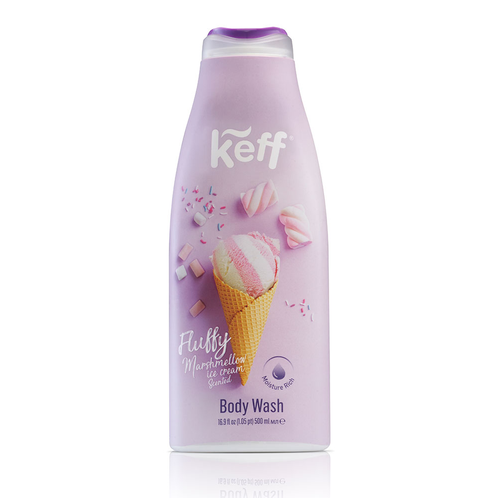 Gel de dus Marshmallow Keff, 500 ml, Sano