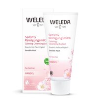 Lapte demachiant cu migdale pentru tenul sensibil, 75 ml, Weleda