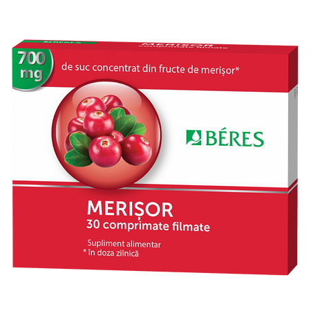 Cranberry, 30 comprimate, Beres Pharmaceuticals