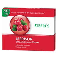 Merisor, 700 mg, 30 comprimate filmate, Beres Pharmaceuticals