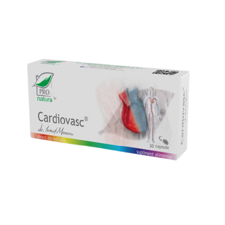 Cardiovasc, 30 capsule, Pro Natura