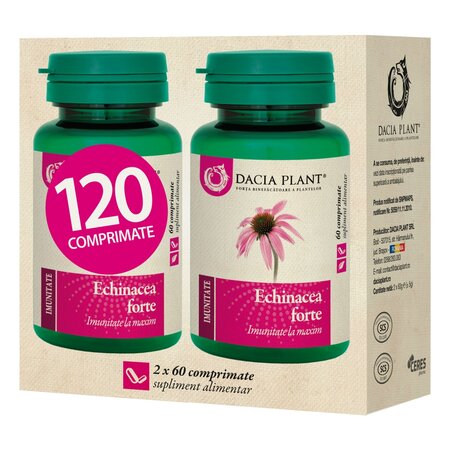 Echinacea forte, 120 comprimate, Dacia Plant