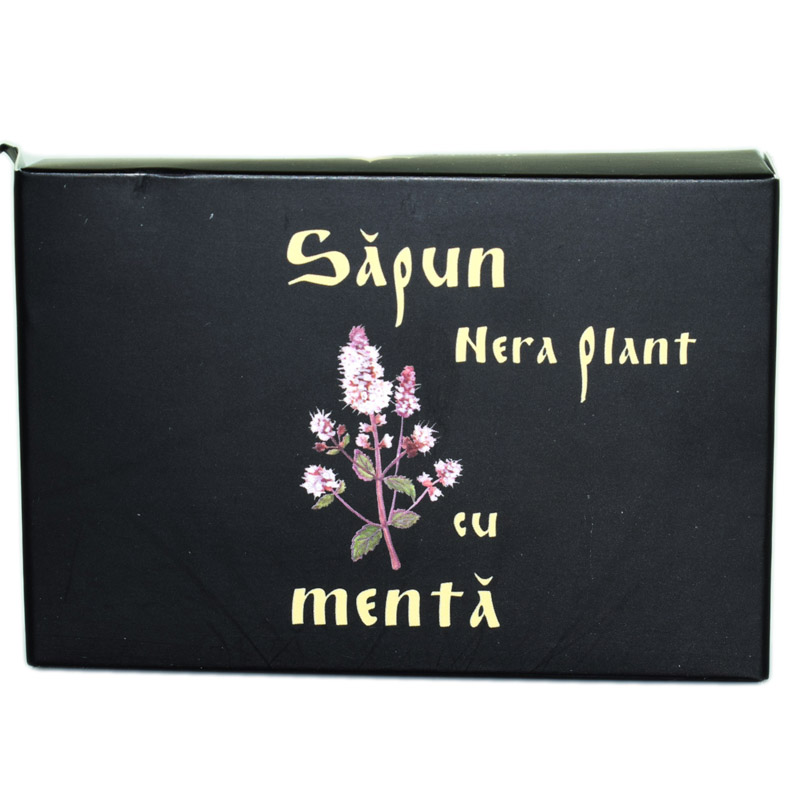 Sapun solid cu menta, 110 g, Nera Plant