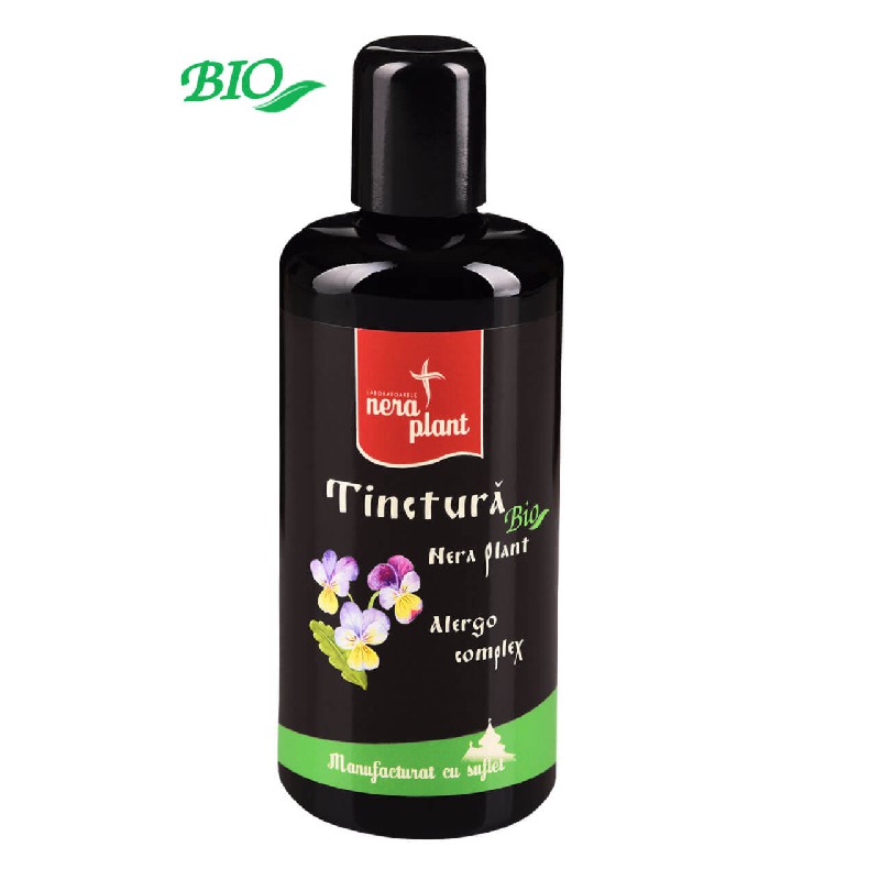 Tinctura Alergo Complex BIO, 200 ml, Nera Plant